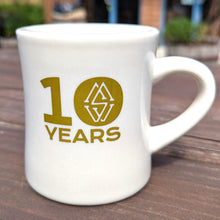 Load image into Gallery viewer, Manatawny the TENTH ANNIVERSARY DINER MUG