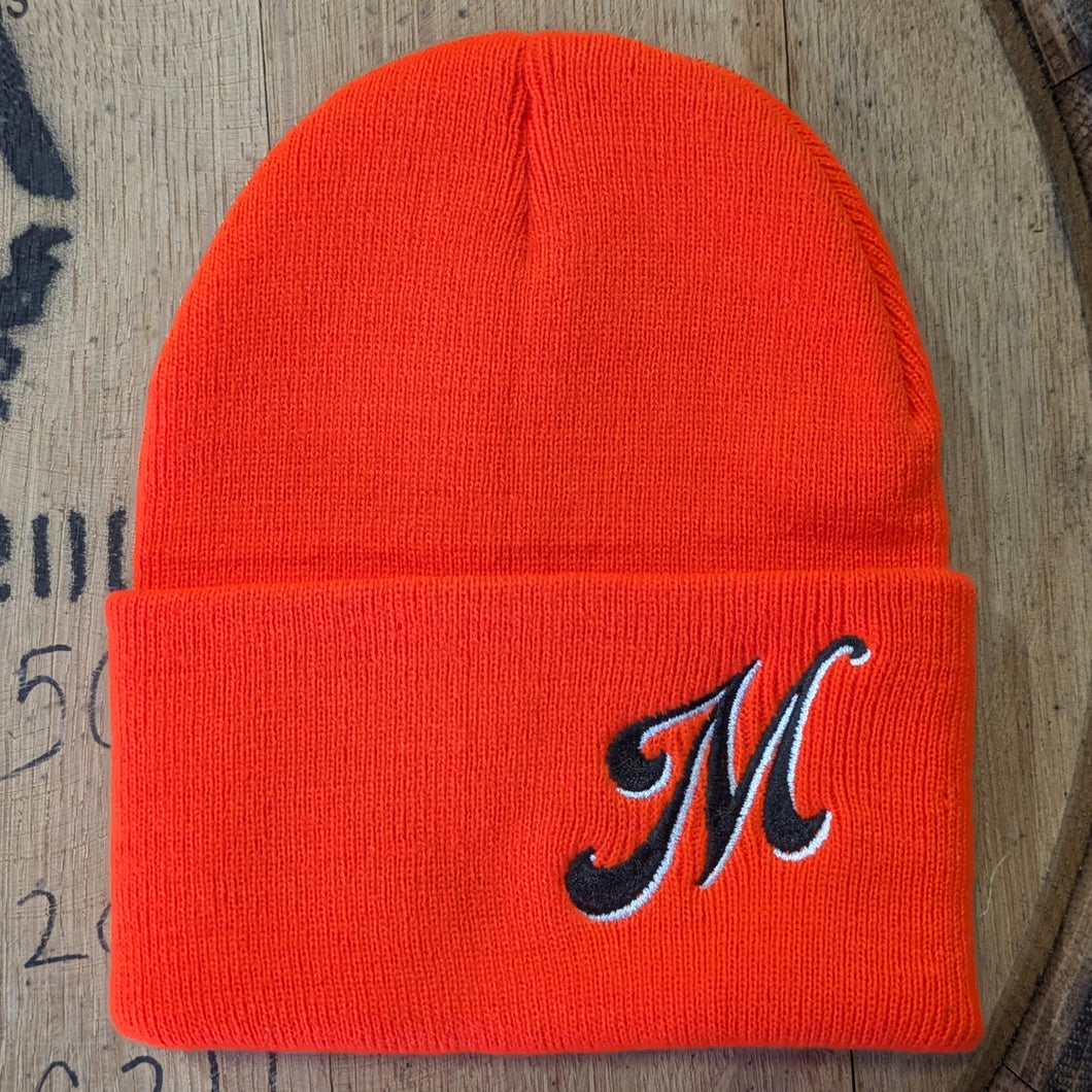 Manatawny the MONOGRAM BEANIE - Safety Orange